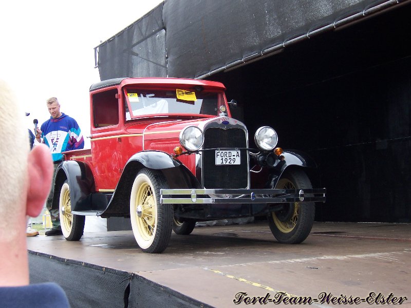 Ford Treffen in Lucka 2004 A Modell Oldtimer Front