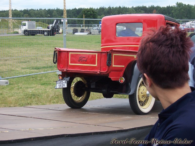 Ford Treffen in Lucka 2004 A Modell Oldtimer Heck