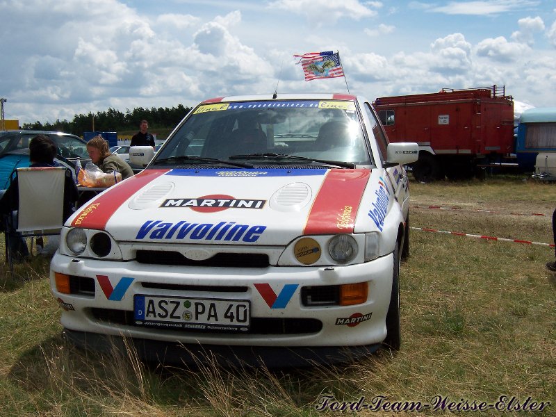 Ford Treffen in Lucka 2004 Ford Escort Cossworth Martini