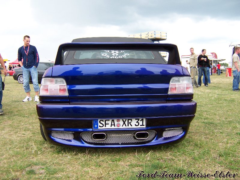 Ford Treffen in Lucka 2004 Ford Escort MK5 Tuning