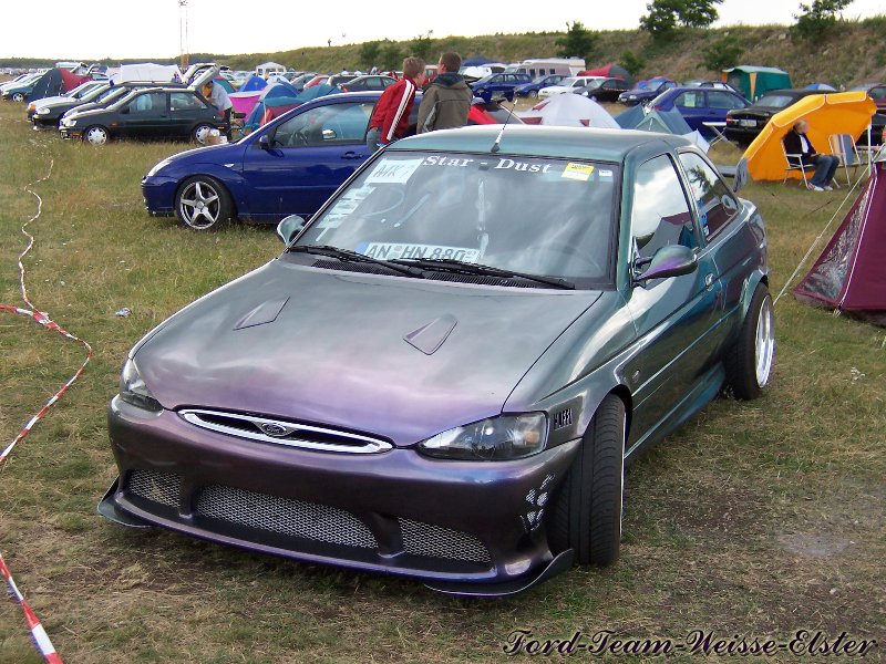 Ford Treffen in Lucka 2004 Ford Escort MK7 Effektlack