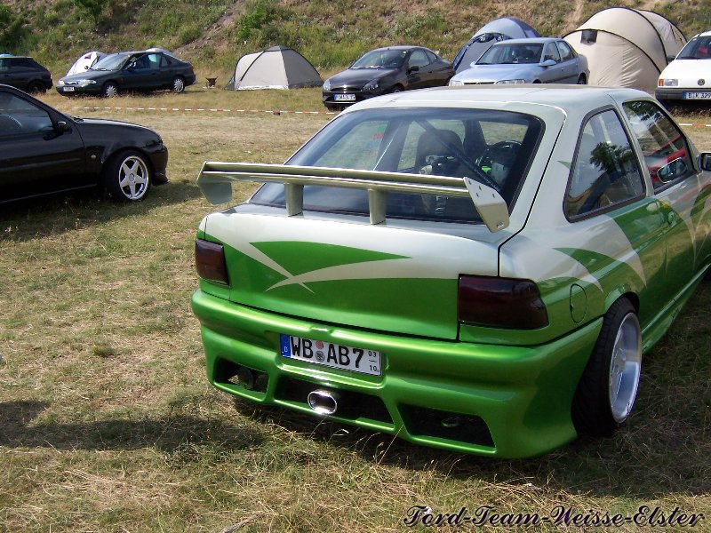 Ford Treffen in Lucka 2004 Ford Escort MK7 Heckumbau