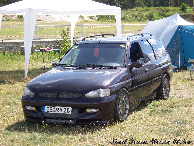 Ford Treffen in Lucka 2004 Ford Escort MK7 Kombi böser Tuning