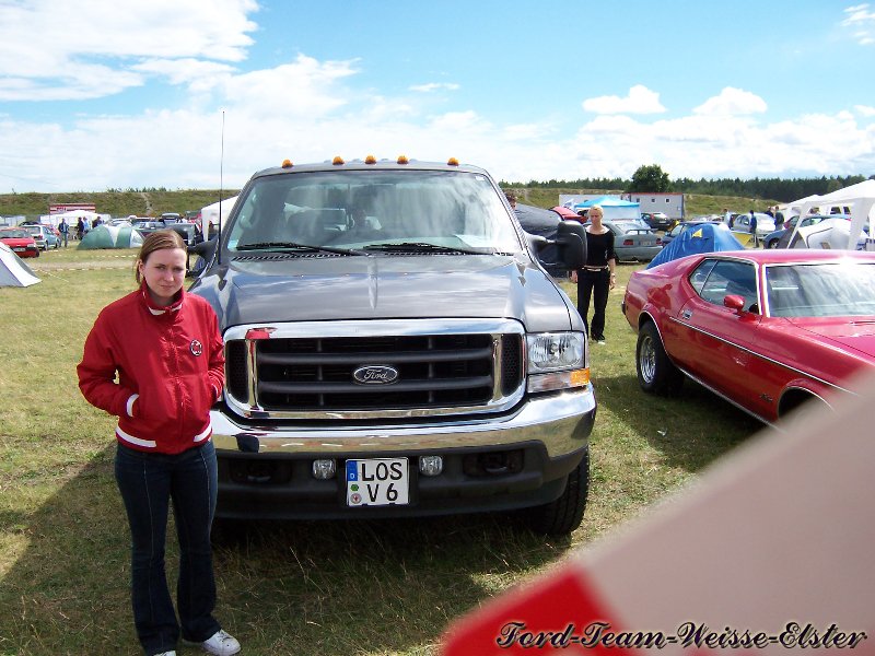 Ford Treffen in Lucka 2004 Ford F250