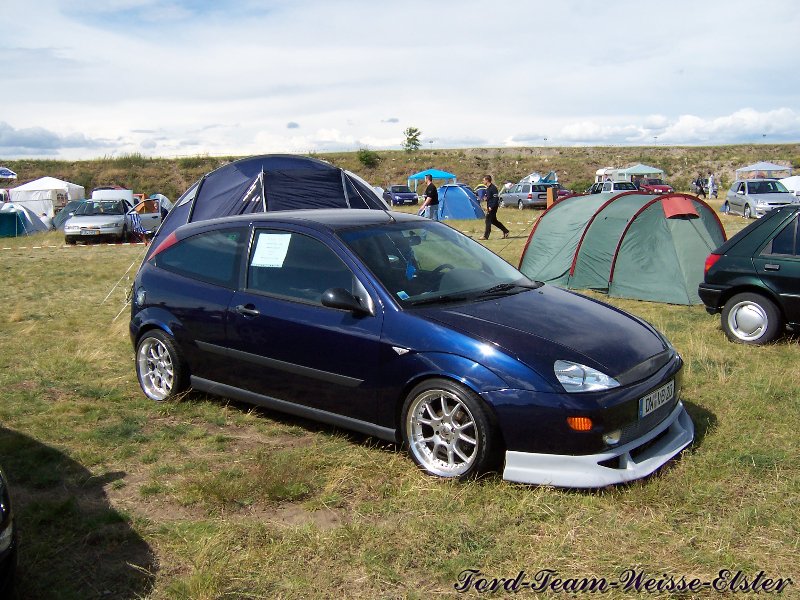 Ford Treffen in Lucka 2004 Ford Focus MK2 Stossstangenverlaengerung