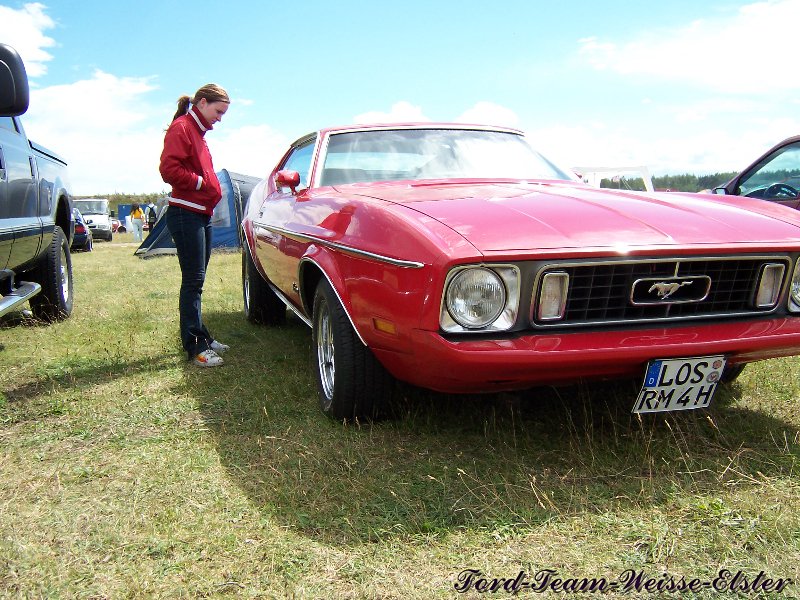 Ford Treffen in Lucka 2004 Ford Mustang Front