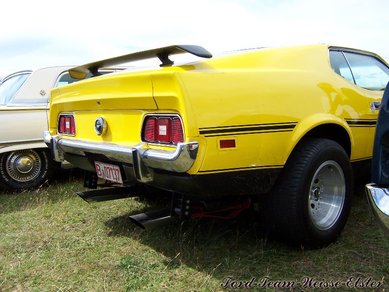 Ford Treffen in Lucka 2004 Ford Mustang Heck