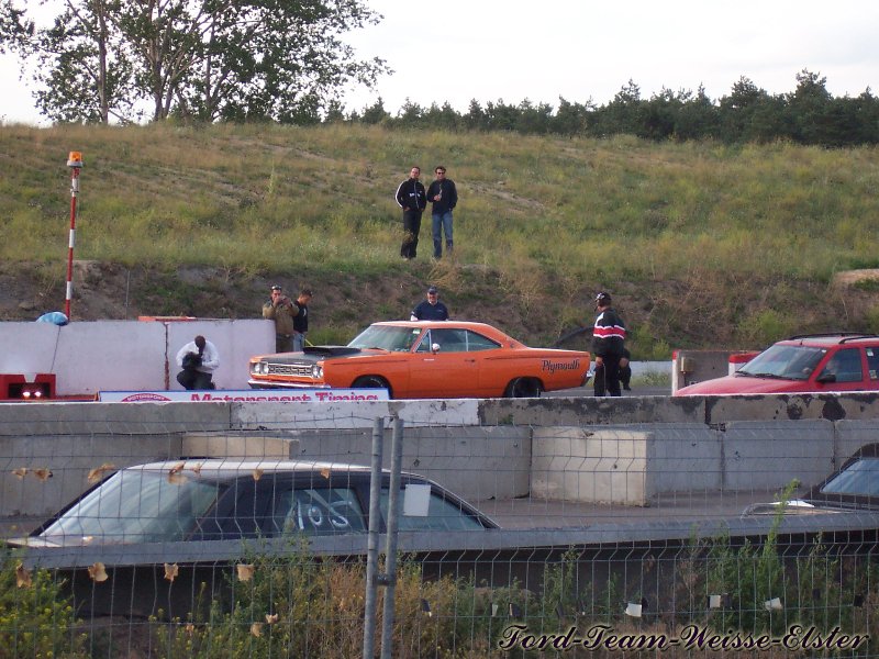 Ford Treffen in Lucka 2004 viertel Meilenrennen