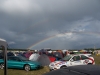 Ford Treffen in Lucka 2004 RS2000 unterm Regenbogen