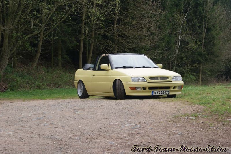 Kay sein Ford Escort MK6 Cabrio