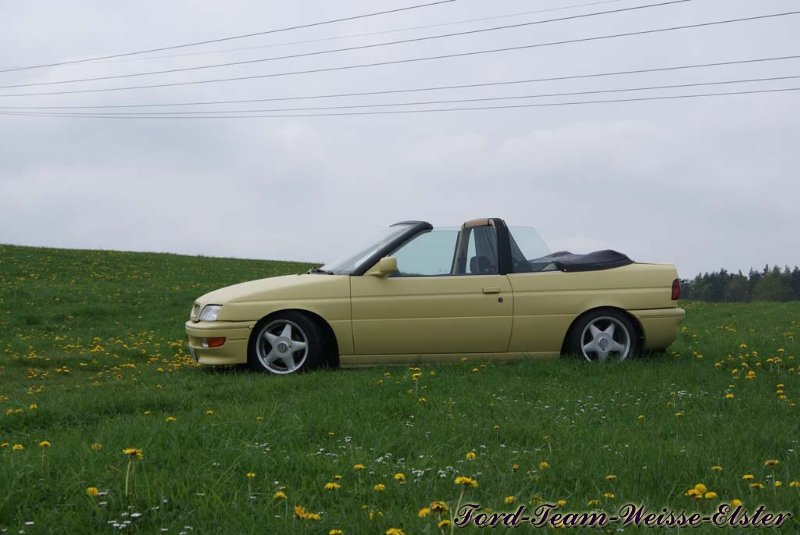 Kay sein Ford Escort MK6 Cabrio