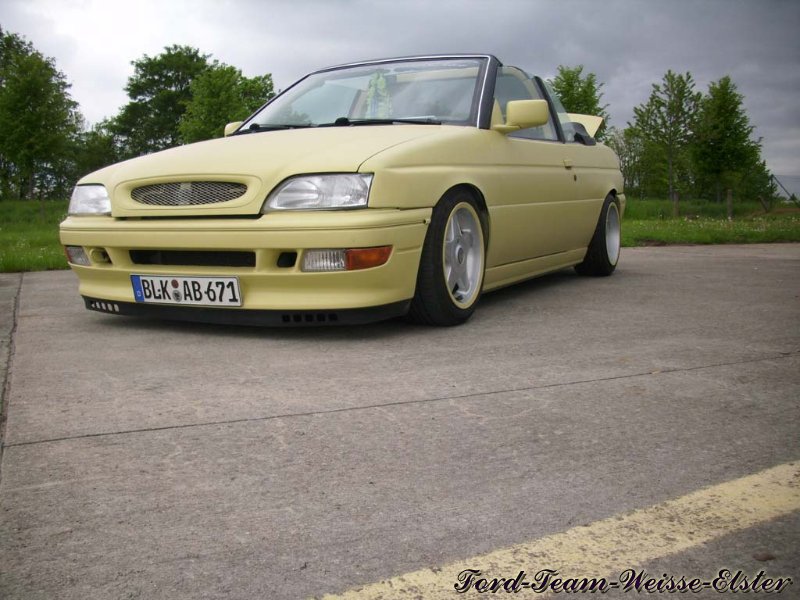 Kay sein Ford Escort MK6 Cabrio